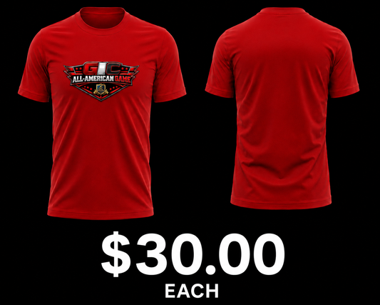 RED - GIC Under Armour All-American Game Performance Tee