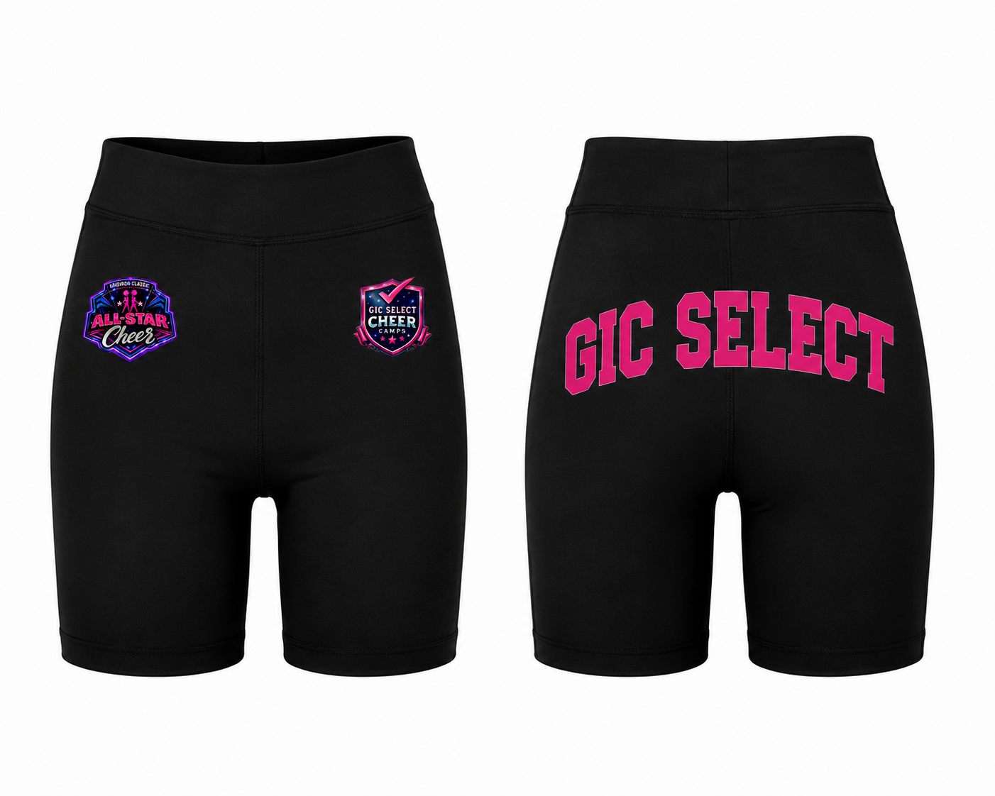 Black/Pink GIC Select Shorts